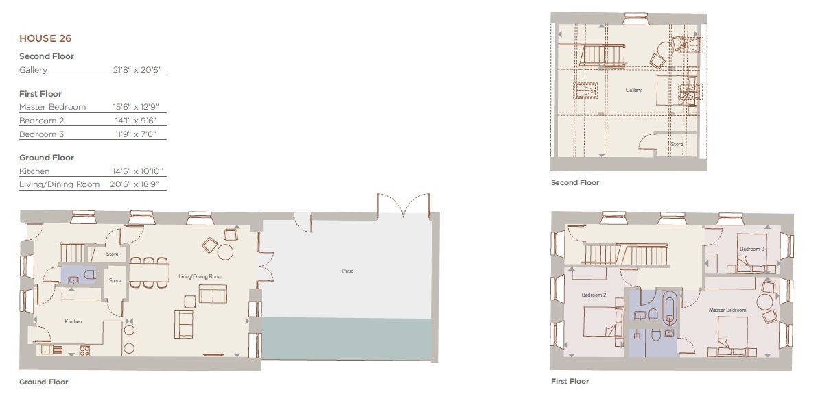 Glasshouses Mill, Glasshouses - New build